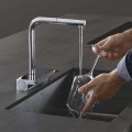 Змішувач для кухні Hansgrohe AGUNO SELECT 250, 2jet з витяжним виливом Sbox 73830000 - Фото 3